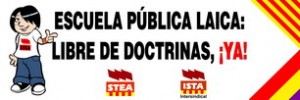 Concentración contra las medidas cautelares del TSJA (No más religión en las escuelas) @ Frente a la Audiencia Provincial | Zaragoza | Aragón | España